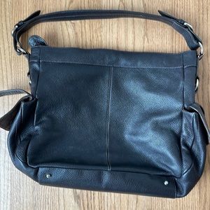 Furla dark brown shoulder bag